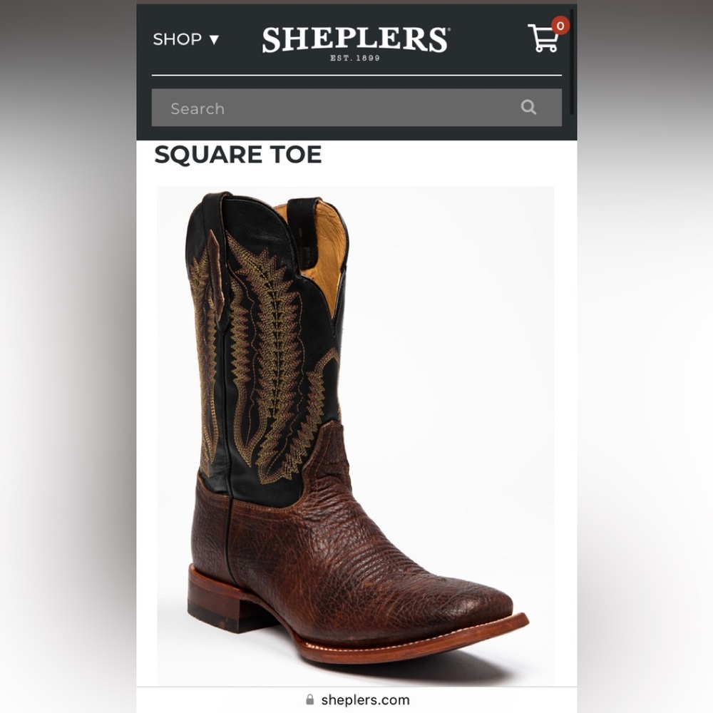 Cody James M Buck Western Boots